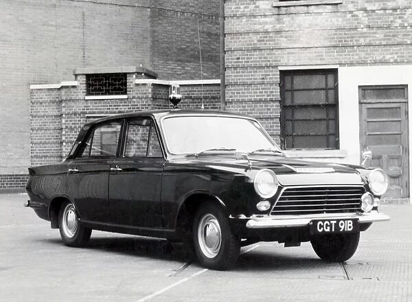 GLC-LFB - Ford Cortina staff car at Lambeth HQ