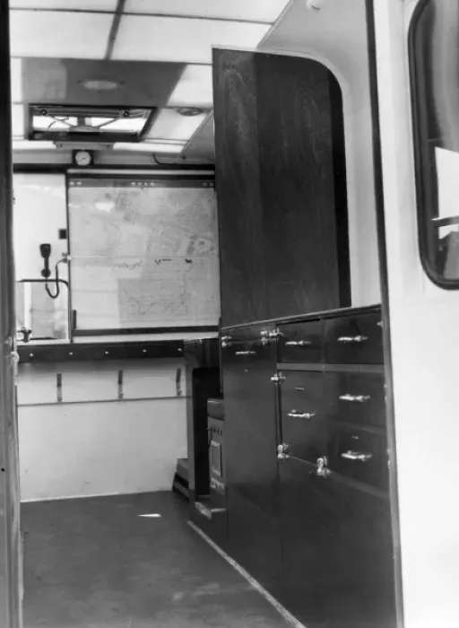 Framed Print : GLC-LFB Northern Command Control Unit Framed Print : GLC-LFB Northern Command Control Unit