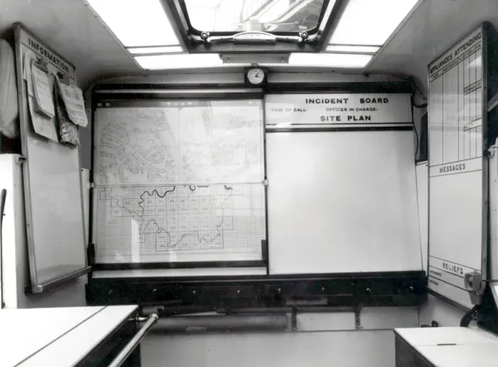 Framed Print : GLC-LFB Northern Command Control Unit Framed Print : GLC-LFB Northern Command Control Unit