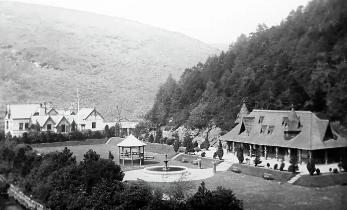 Framed Print : Glen Helen, Isle of Man, early 1900s Framed Print : Glen Helen, Isle of Man, early 1900s