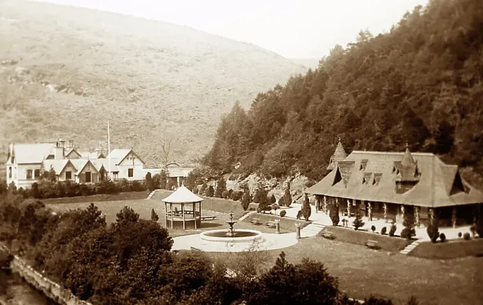 Framed Print : Glen Helen, Isle of Man, early 1900s Framed Print : Glen Helen, Isle of Man, early 1900s