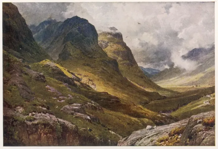 Framed Print : Glencoe / Palmer 1904 Framed Print : Glencoe / Palmer 1904