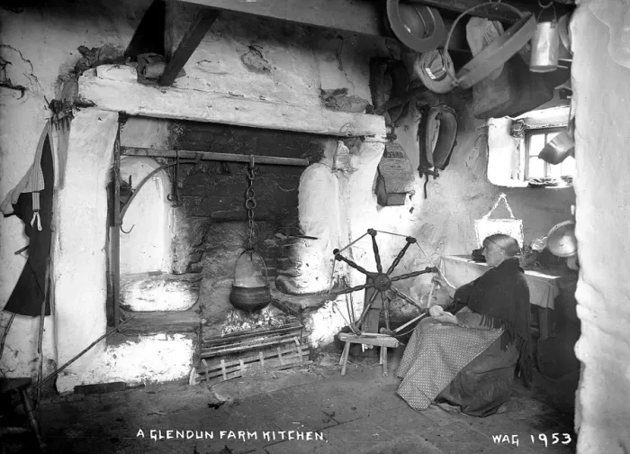 Framed Print : A Glendun Farm Kitchen Framed Print : A Glendun Farm Kitchen