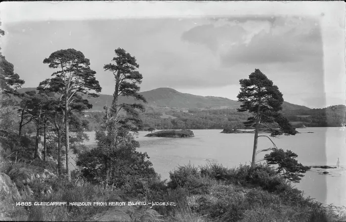 Framed Print : Glengarriff Harbour from Heron Island Framed Print : Glengarriff Harbour from Heron Island
