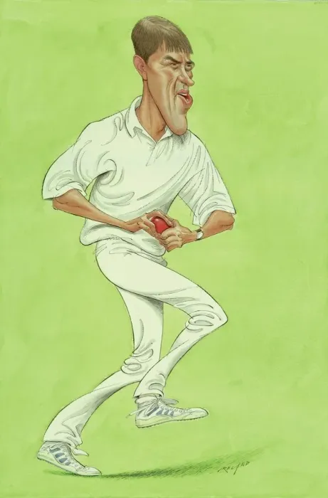 Framed Print : Glenn McGrath - Australian cricketer