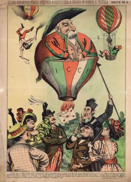 Framed Print : Globo furbovolponico-politico-areostatico a prova di bomba e Framed Print : Globo furbovolponico-politico-areostatico a prova di bomba e
