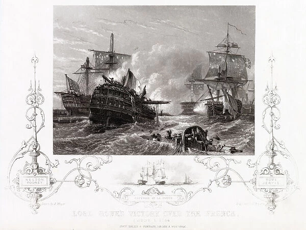 GLORIOUS FIRST OF JUNE The French fleet is defeated by Howe off Ushant Date