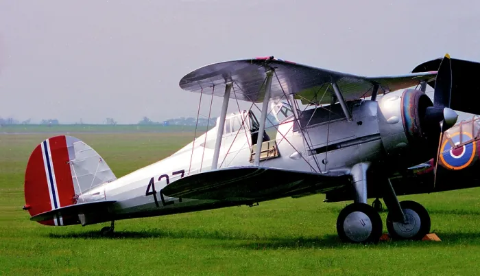 Framed Print : Gloster Gladiator I G-AMRK Framed Print : Gloster Gladiator I G-AMRK