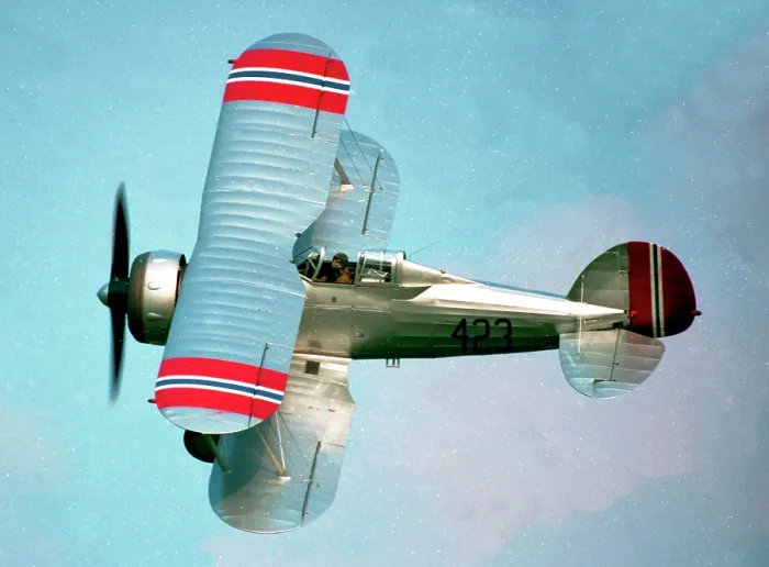Framed Print : Gloster Gladiator I G-AMRK Framed Print : Gloster Gladiator I G-AMRK