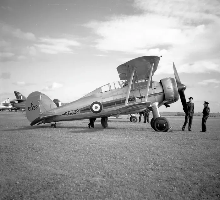 Framed Print : Gloster Gladiator K8032 / G-AMRK Framed Print : Gloster Gladiator K8032 / G-AMRK