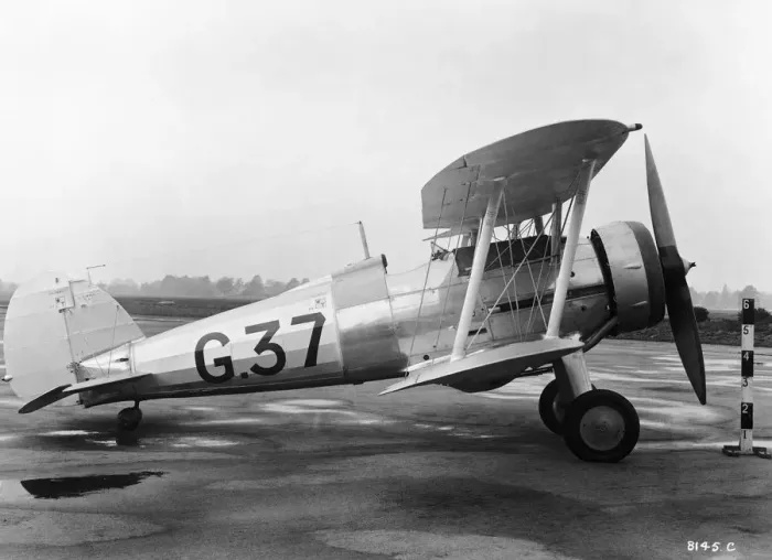 Framed Print : Gloster Gladiator SS-37 prototype Framed Print : Gloster Gladiator SS-37 prototype