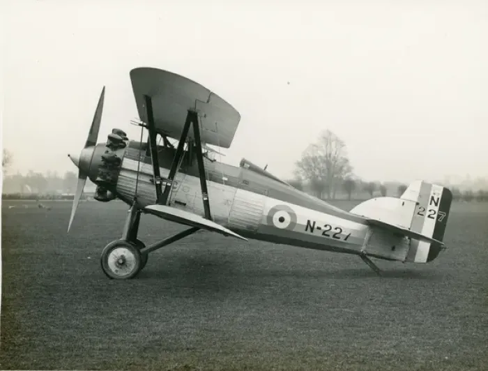 Framed Print : Gloster Gnatsnapper I, N227, July 1928 Framed Print : Gloster Gnatsnapper I, N227, July 1928