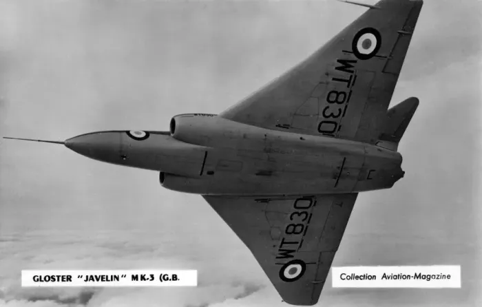 Framed Print : Gloster Javelin Mk 3 Framed Print : Gloster Javelin Mk 3