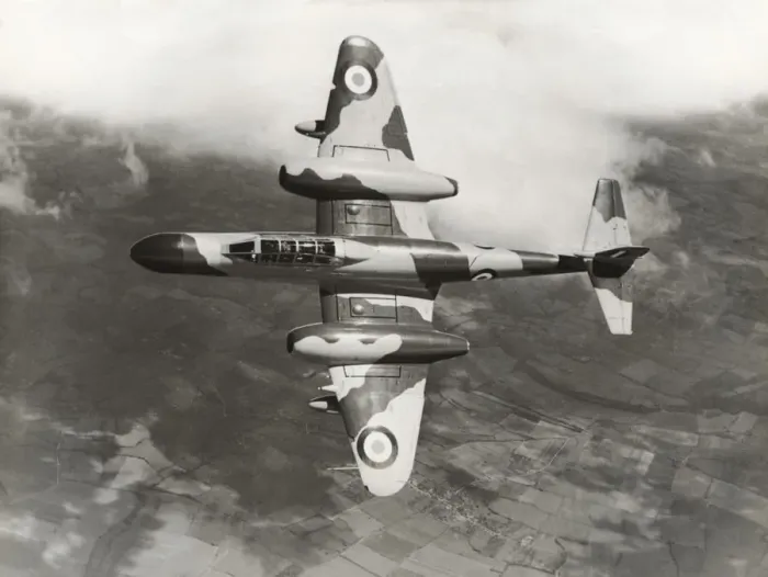 Framed Print : Gloster Meteor