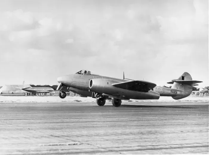 Framed Print : Gloster Meteor F4 RA491 Framed Print : Gloster Meteor F4 RA491