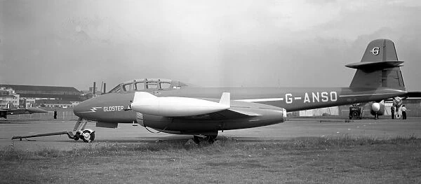 Gloster Meteor Mk.8 - Mk.7 combination G-ANSO