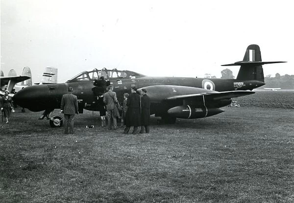 Gloster Meteor NF11, WM232, at the 1953 Royal Aeronautic?