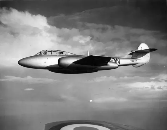 Framed Print : Gloster Meteor T7 VW472 Framed Print : Gloster Meteor T7 VW472