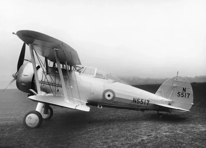 Framed Print : Gloster Sea Gladiator Framed Print : Gloster Sea Gladiator