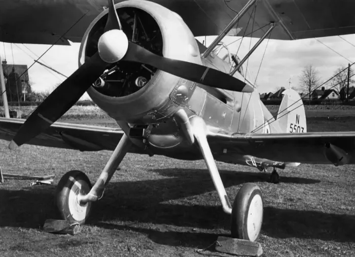 Framed Print : Gloster Sea Gladiator Framed Print : Gloster Sea Gladiator
