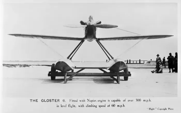 Framed Print : Gloster VI seaplane with Napier engine Framed Print : Gloster VI seaplane with Napier engine