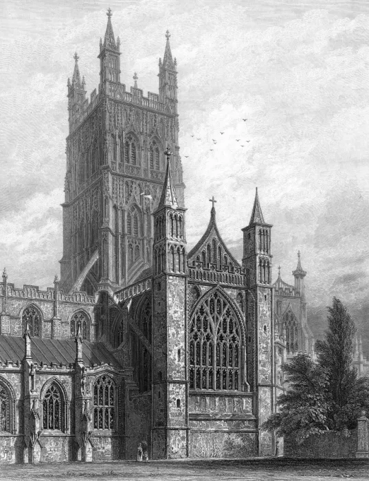 Framed Print : Gloucester Cathedral
