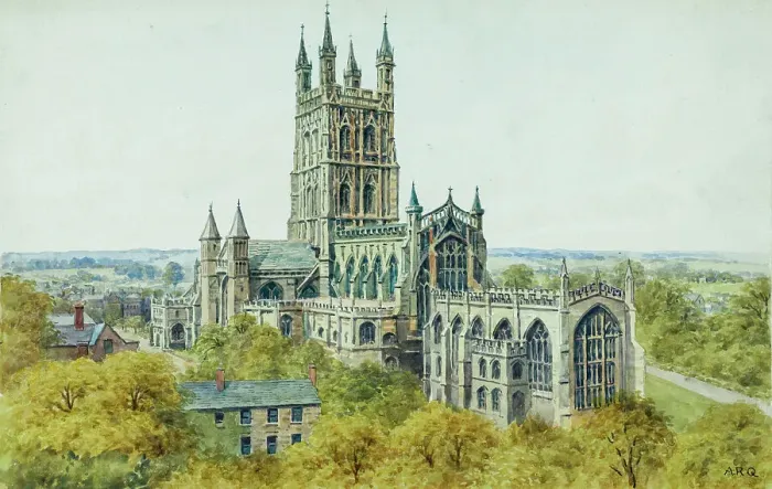 Framed Print : Gloucester Cathedral, Gloucestershire Framed Print : Gloucester Cathedral, Gloucestershire