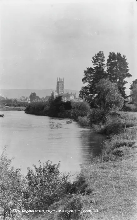 Framed Print : Gloucester from the River Framed Print : Gloucester from the River
