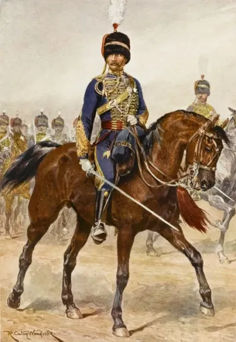 Framed Print : Gloucestershire Hussars Framed Print : Gloucestershire Hussars