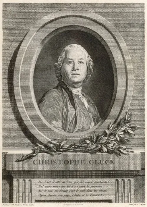Framed Print : Gluck, Christoph Willibald Ritter von 1714 - 1787 Framed Print : Gluck, Christoph Willibald Ritter von 1714 - 1787