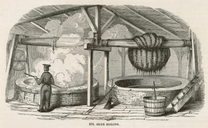 Framed Print : Glue Boiling Framed Print : Glue Boiling