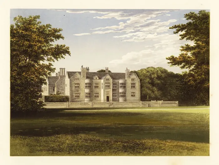 Framed Print : Glynde Place, Sussex, England Framed Print : Glynde Place, Sussex, England