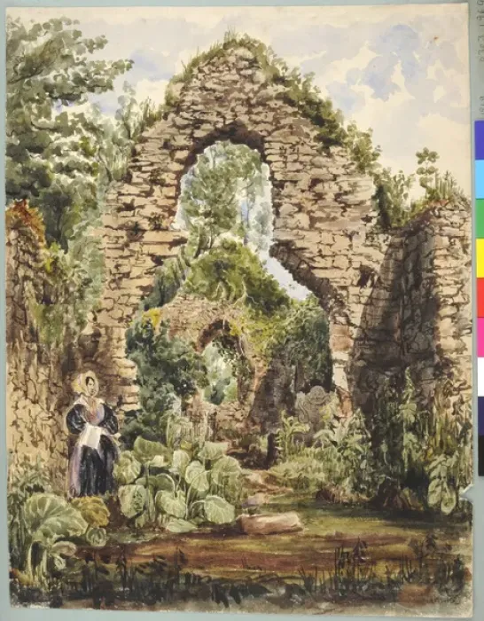 Framed Print : Glynn Abbey Larne Framed Print : Glynn Abbey Larne
