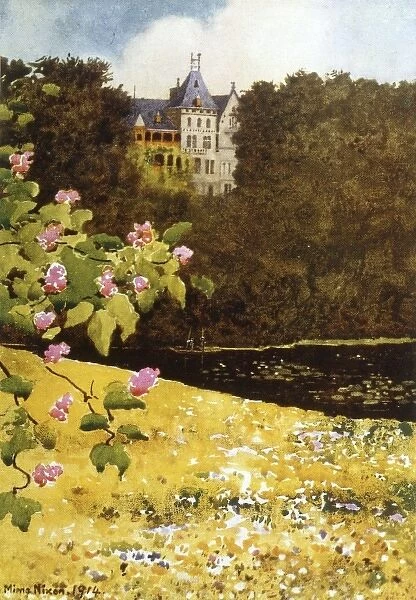 Gmunden  /  Schloss 1916