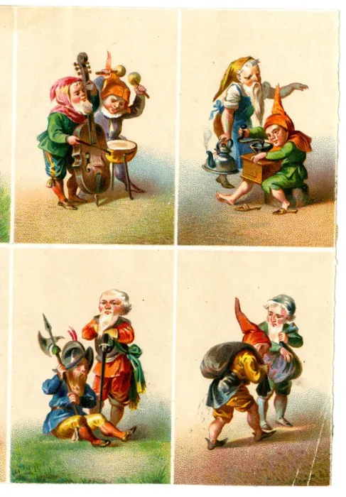 Framed Print : Gnomes and Humans Framed Print : Gnomes and Humans