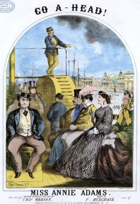 Framed Print : Go-A-Head by Charles Merion and F Musgrave Framed Print : Go-A-Head by Charles Merion and F Musgrave