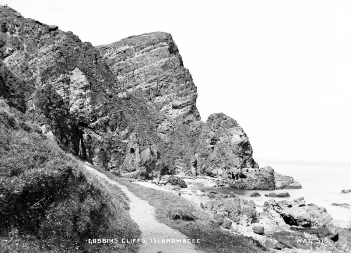 Framed Print : Gobbins Cliffs, Islandmagee Framed Print : Gobbins Cliffs, Islandmagee
