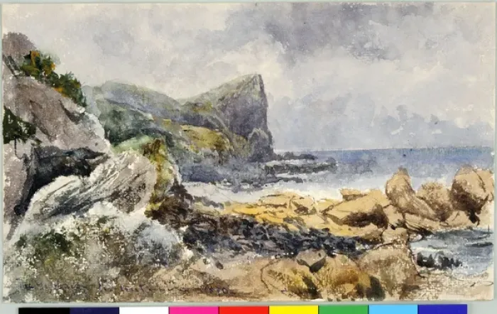 Framed Print : The Gobbins, Co. Antrim Framed Print : The Gobbins, Co. Antrim