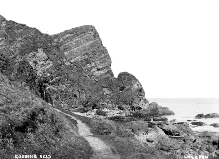 Framed Print : Gobbins Head Framed Print : Gobbins Head