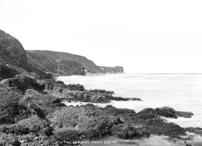 Framed Print : The Gobbins from South Framed Print : The Gobbins from South