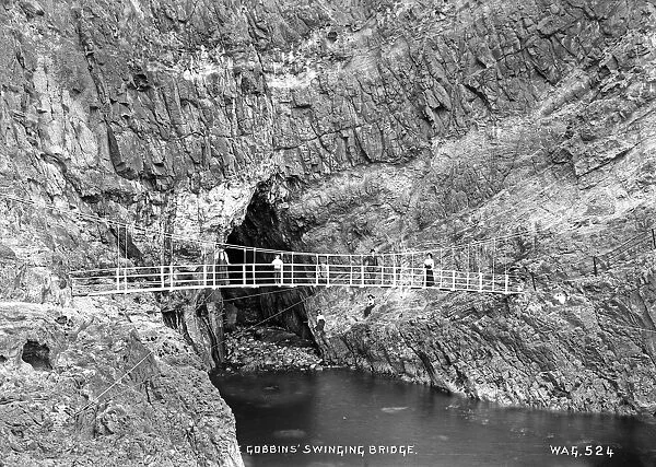 The Gobbins Swinging Bridge