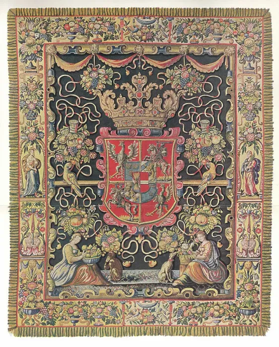 Framed Print : Gobelin. A gobelin in the Royal Palace at Munich. Date: 1899 Framed Print : Gobelin. A gobelin in the Royal Palace at Munich. Date: 1899