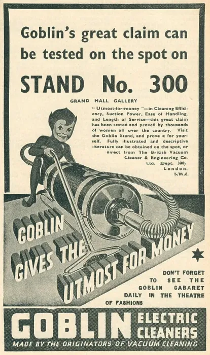 Framed Print : Goblin Electric Cleaners Advertisement Framed Print : Goblin Electric Cleaners Advertisement