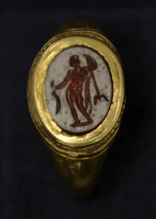 Framed Print : God Neptune depict in a ring. 1-100 Framed Print : God Neptune depict in a ring. 1-100