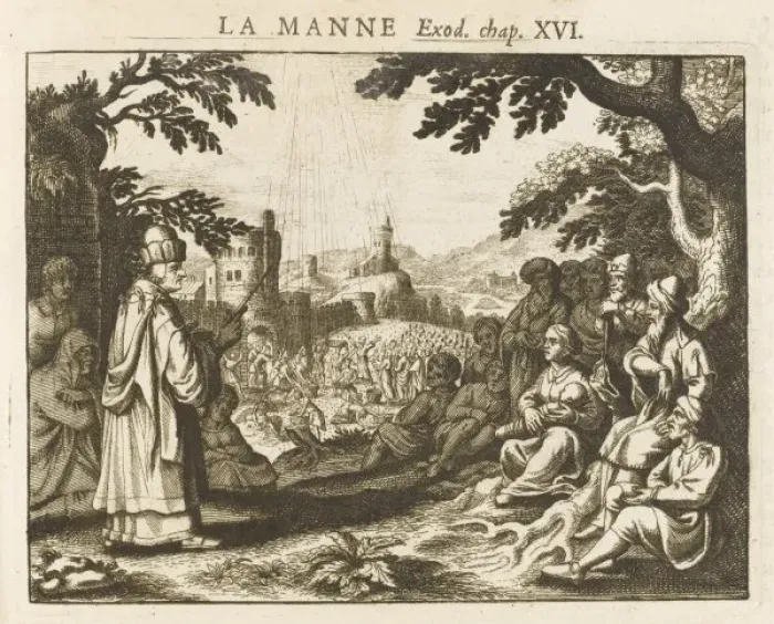 Framed Print : God Sends Manna Framed Print : God Sends Manna