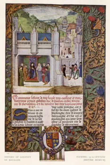 Framed Print : Godefroi De Bouillon Framed Print : Godefroi De Bouillon