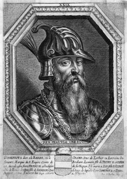 Framed Print : Godefroi I Duc Lorraine Framed Print : Godefroi I Duc Lorraine