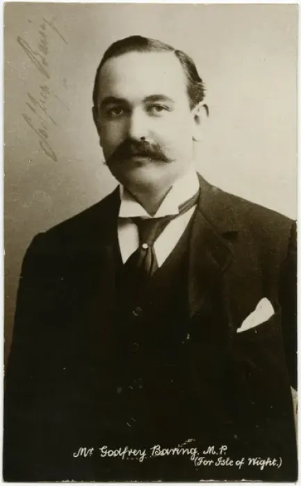 Framed Print : Godfrey Baring MP (for the Isle of Wight)