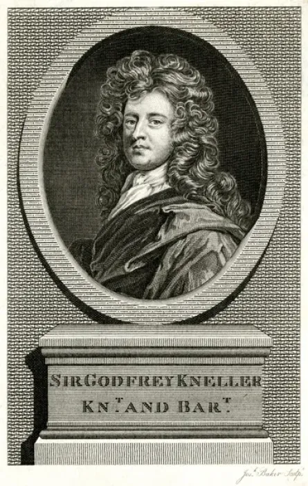 Framed Print : Godfrey Kneller / Baker Framed Print : Godfrey Kneller / Baker