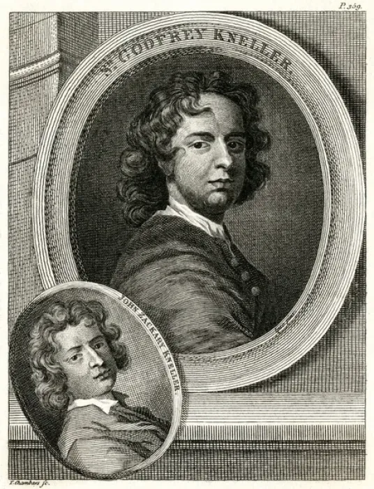 Framed Print : Godfrey Kneller / Chambars Framed Print : Godfrey Kneller / Chambars